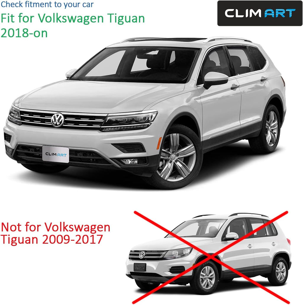 4 pcs Rain Guards for Volkswagen Tiguan 2018-2022 T91305