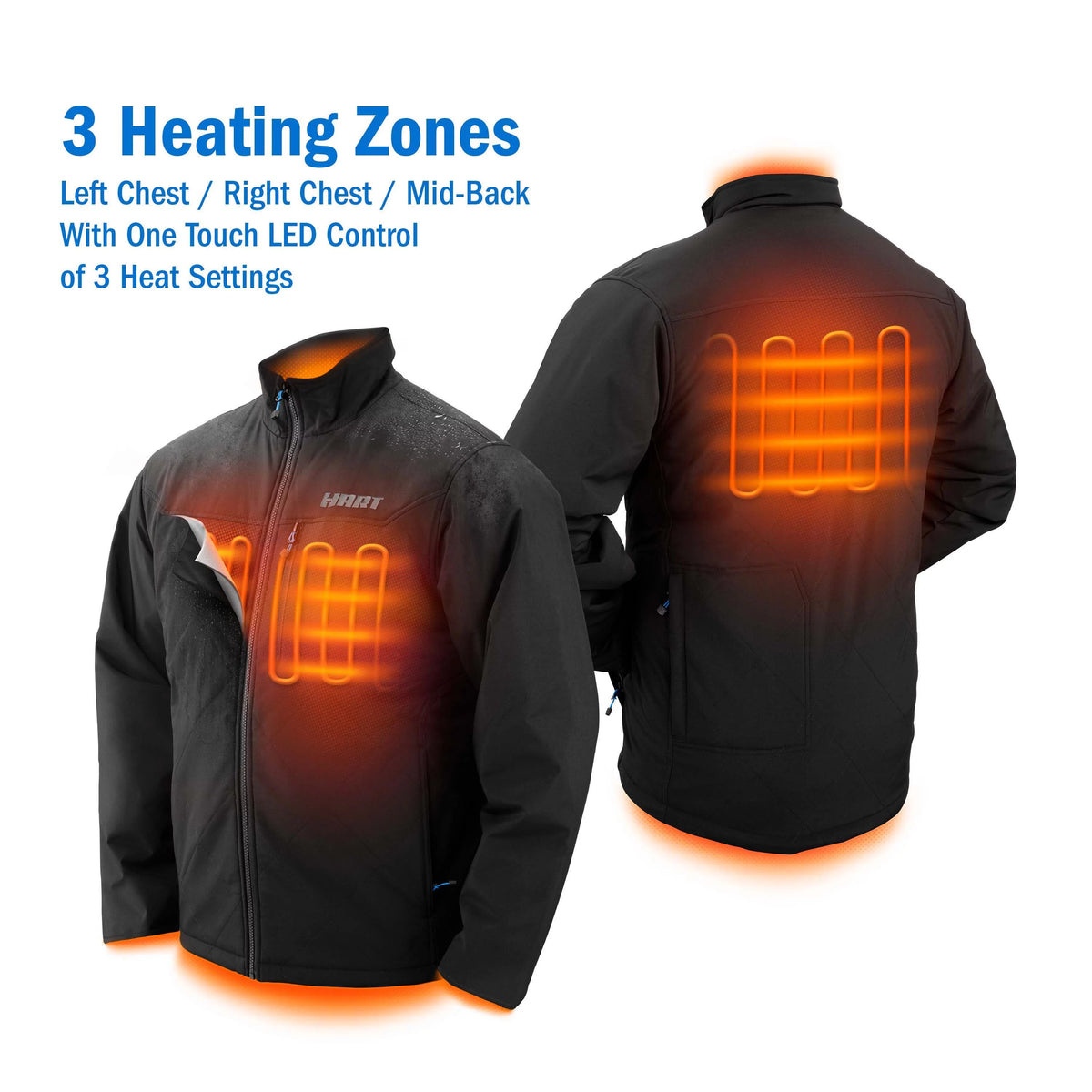 Black Heated Jacket Kit Q107288