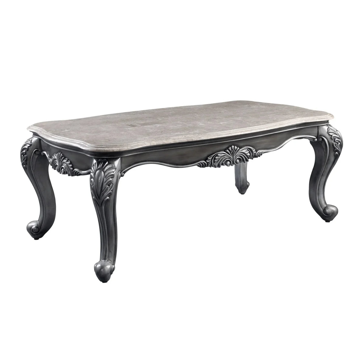 Gray Marble Top Coffee Table I144