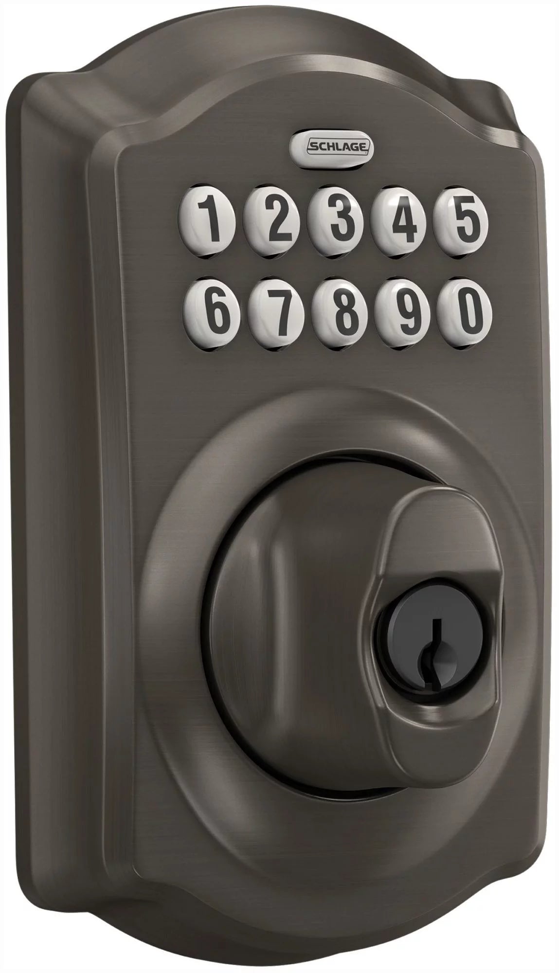 Electronic Keypad Single Cylinder Deadbolt O6417