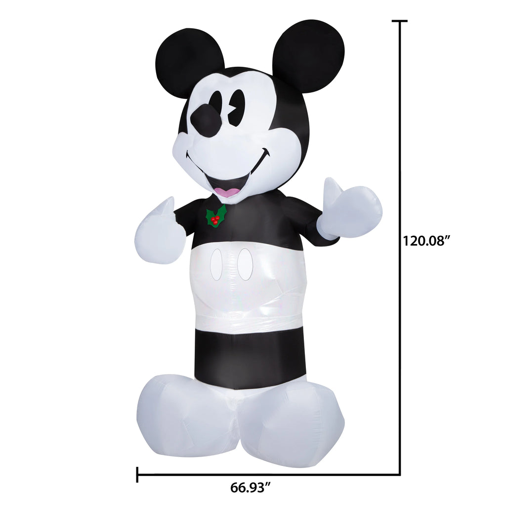 10 foot tall Airblown Inflatables Giant Christmas Mickey Mouse Z100006