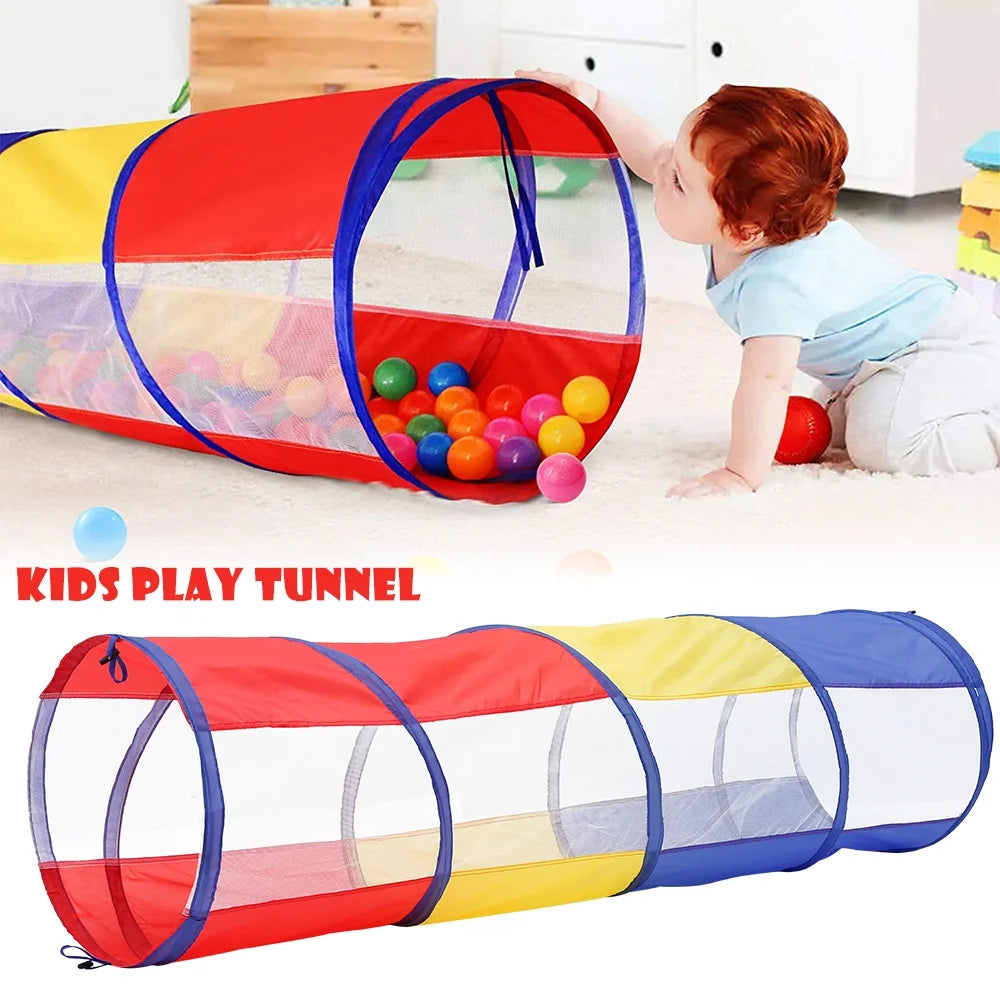 Kids Play Tent Crawl Tunnel and Ball Pit Set P425