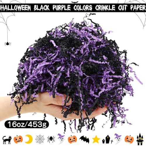 Red Green Crinkle Cut Paper Shred Filler U987071