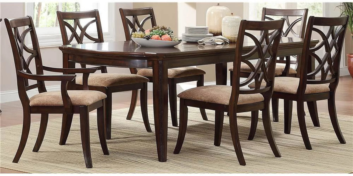 Rich Brown Cherry Dining Table Q93280