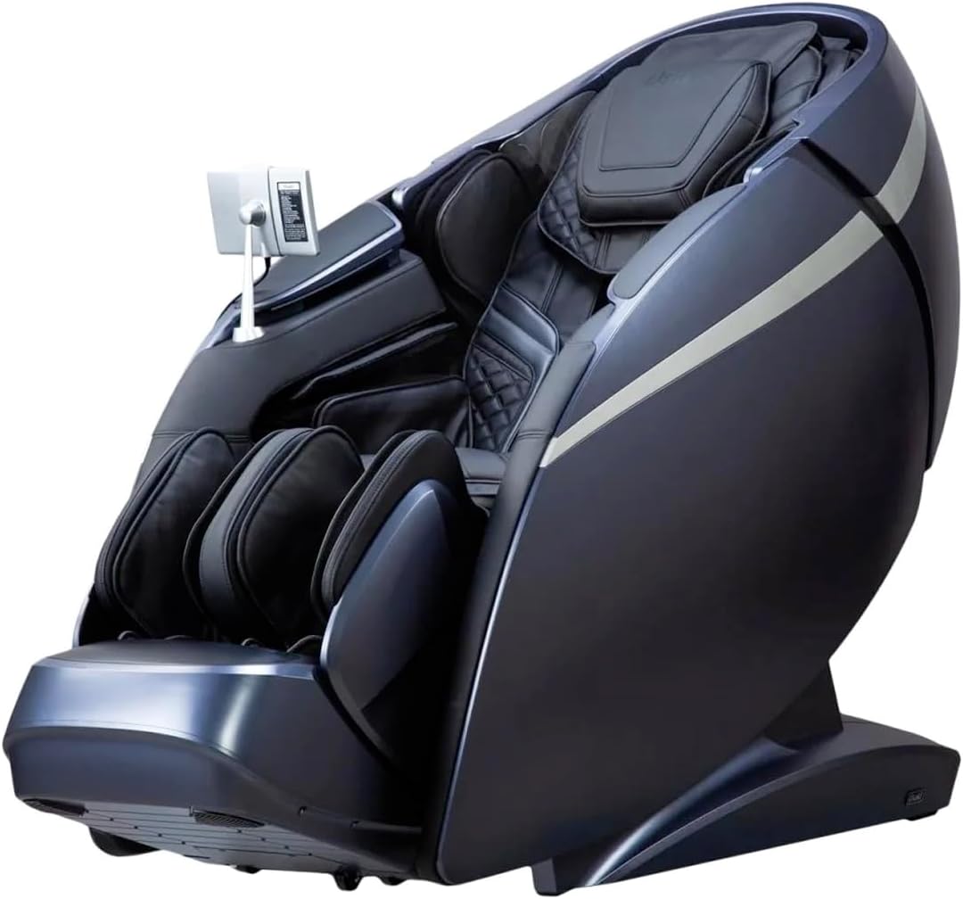Black SL-Track Massage Chair with 4D Mechanism A937