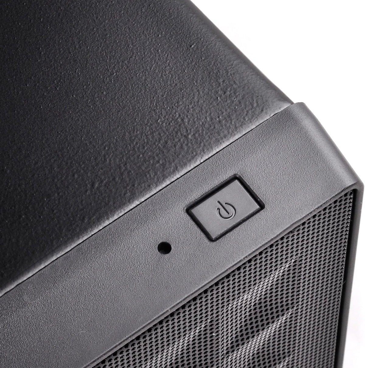 Black Ultra Compact Mini-ITX Computer Case with Mesh Front Panel E283300