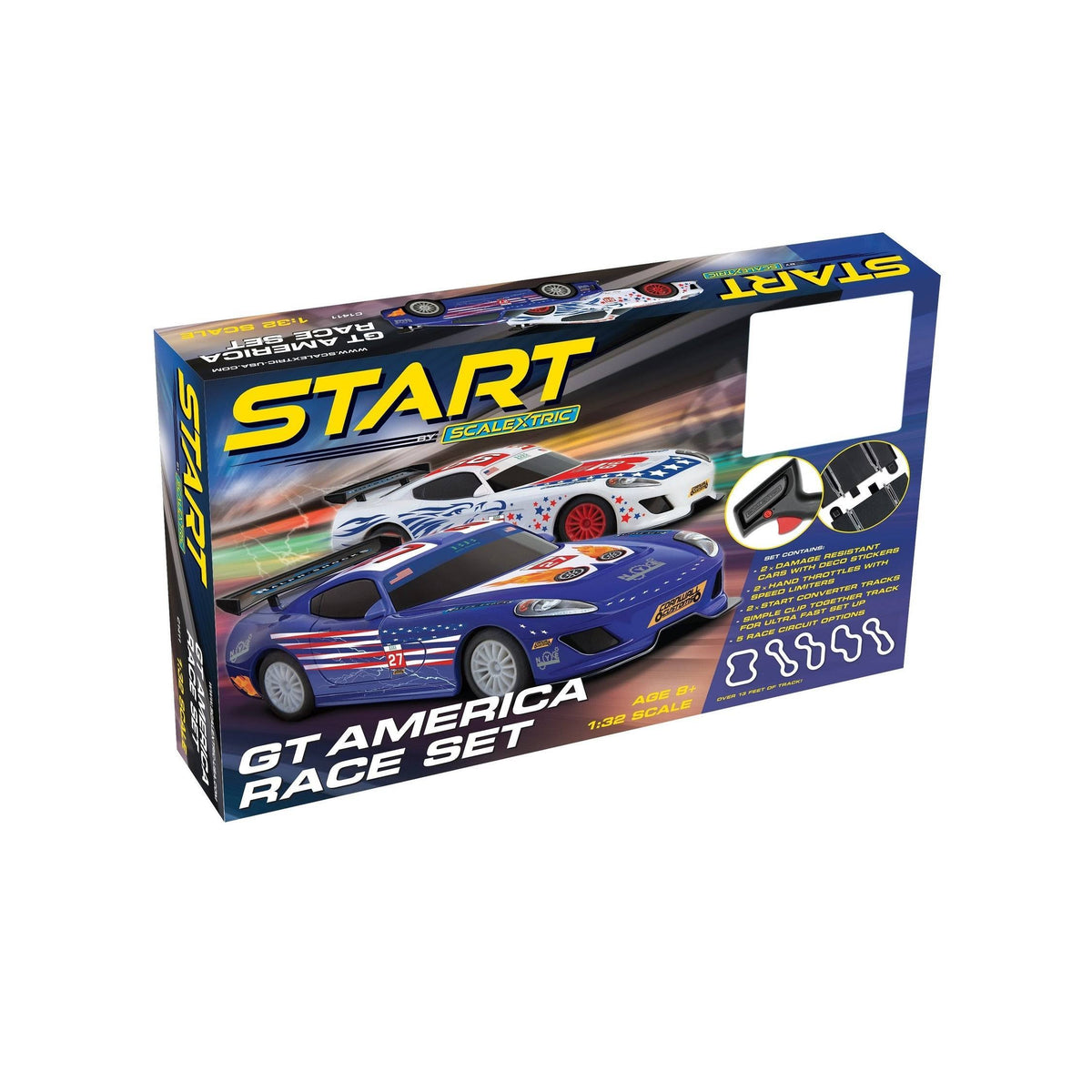 1:32 Slot Car Race Track Set I4764