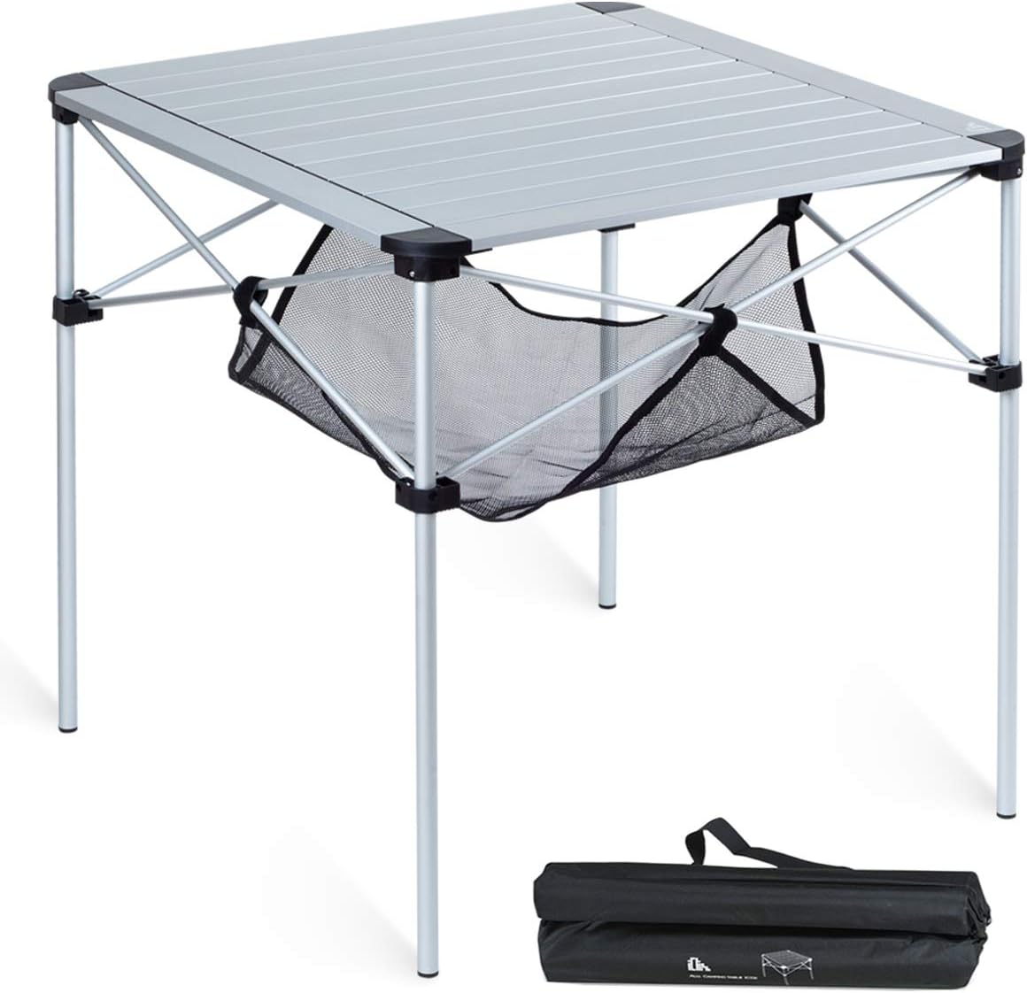 Lightweight Aluminum Folding Square Table with Carry Bag O523