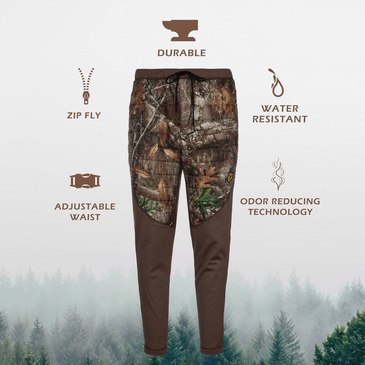 Thermal Hybrid Bottom Realtree Edge 2X-Large C1012