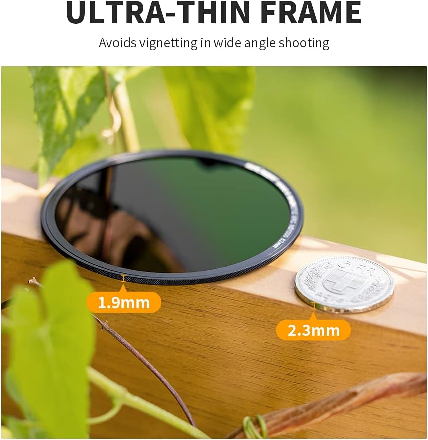 77mm Magnetic Lens Filter Kit with MCUV CPL ND1000 Magnetic Adapter Ring S10012