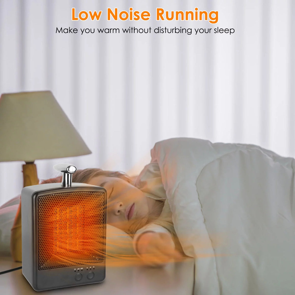 1000W Portable Ceramic Space Heater T403