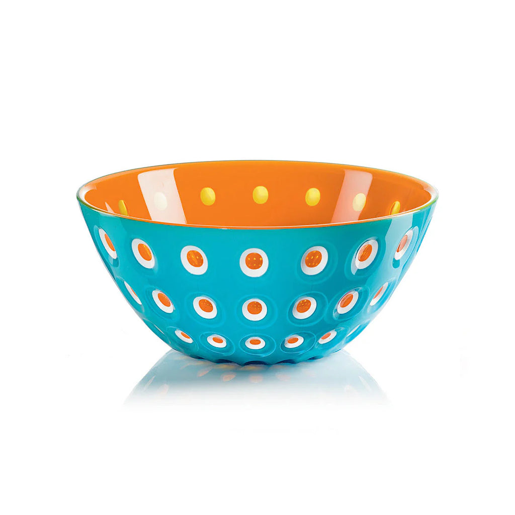 Bowl 25cm Red/White/Transparent L66132