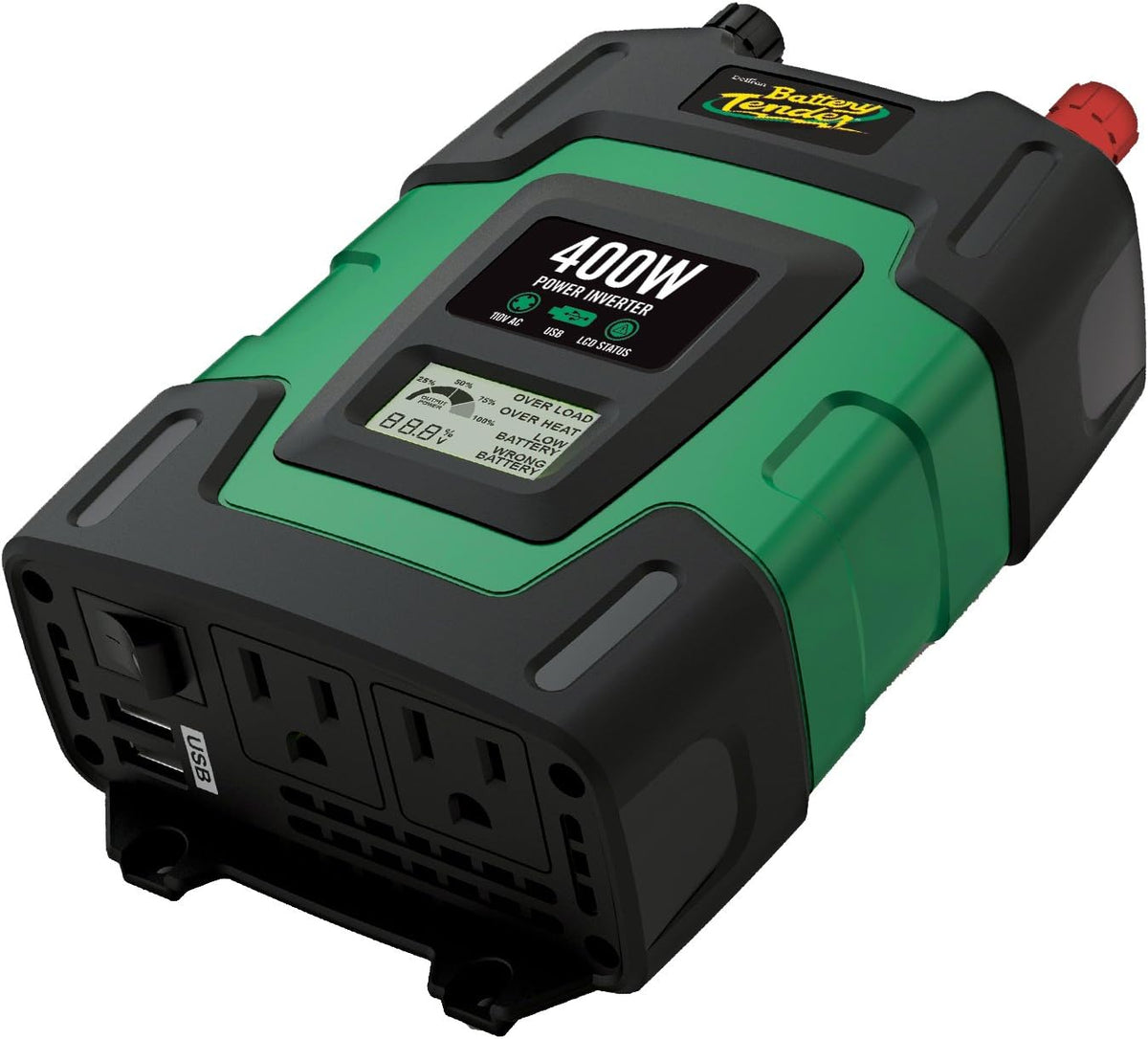 750 Watt 12 Volt to 115 Volt AC Power Inverter with 5 Volt Dual USB P9332