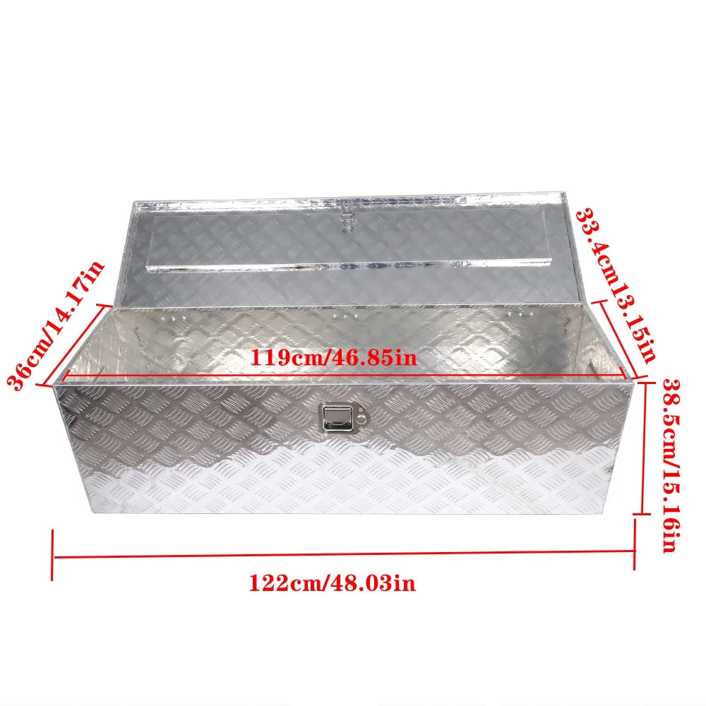 Aluminum 49 Inches Truck Underbody Bed Tool Box with Lock B3298