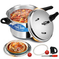 4.23 Quart Aluminum Stovetop Pressure Cooker M24676