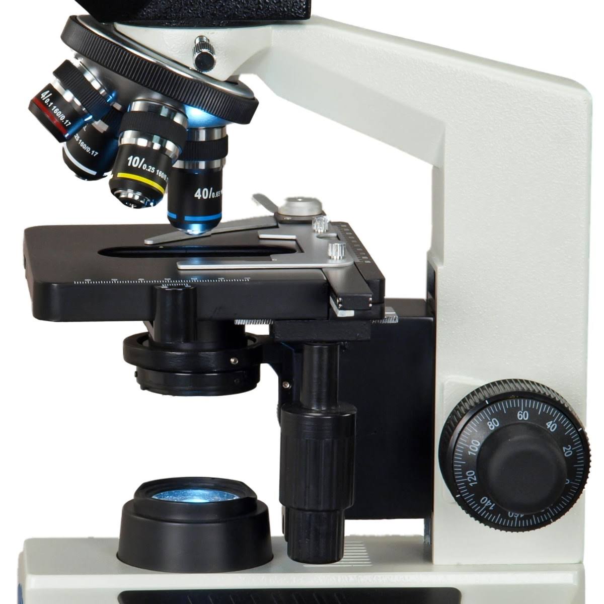 40X-2000X Built-in 3.0MP Digital Camera Compound LED Binocular Microscope with Vinyl Carrying Case A51945