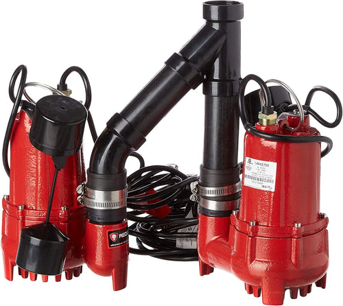1/3 HP Dual Automatic Cast Iron Sump Pump System M303