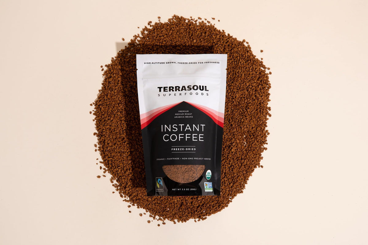Organic Freeze-Dried Instant Coffee, 3.5 oz X9455