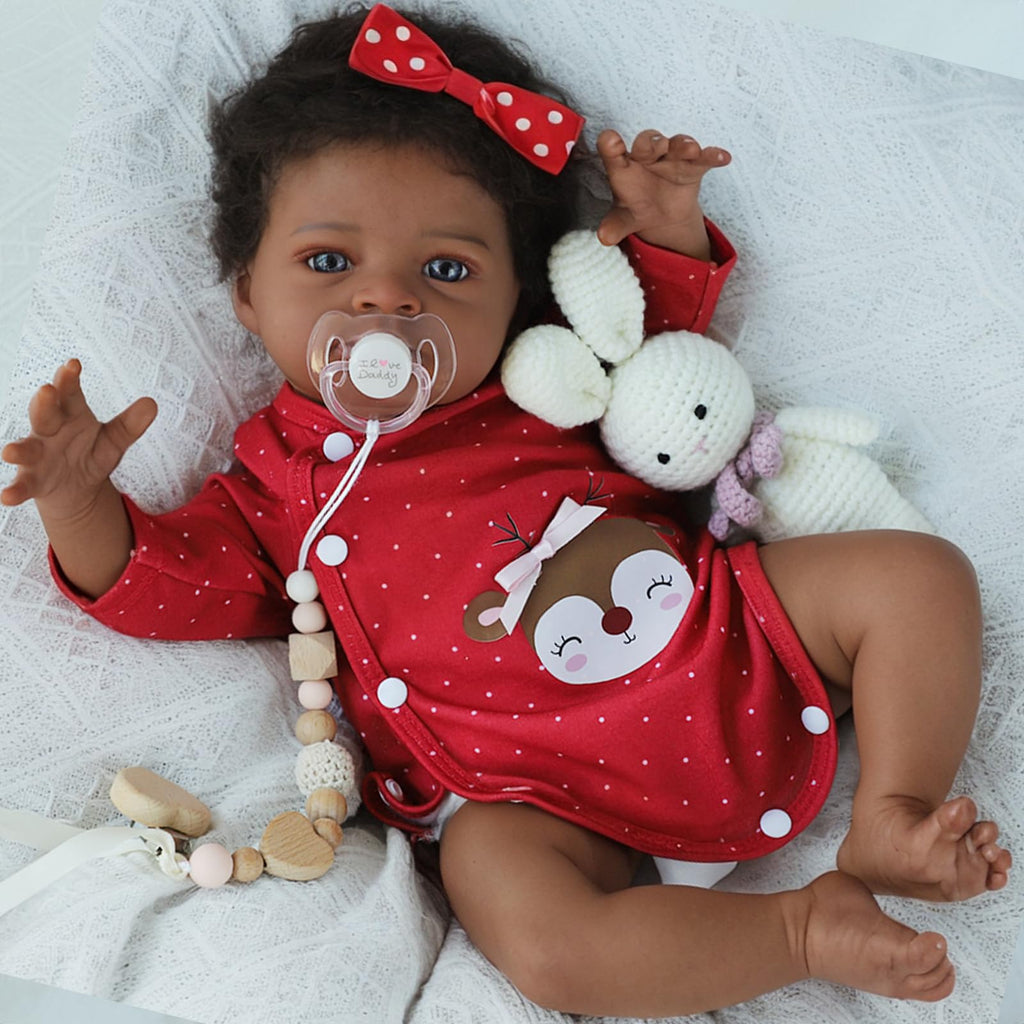 20 Inch Black Baby Doll D36313
