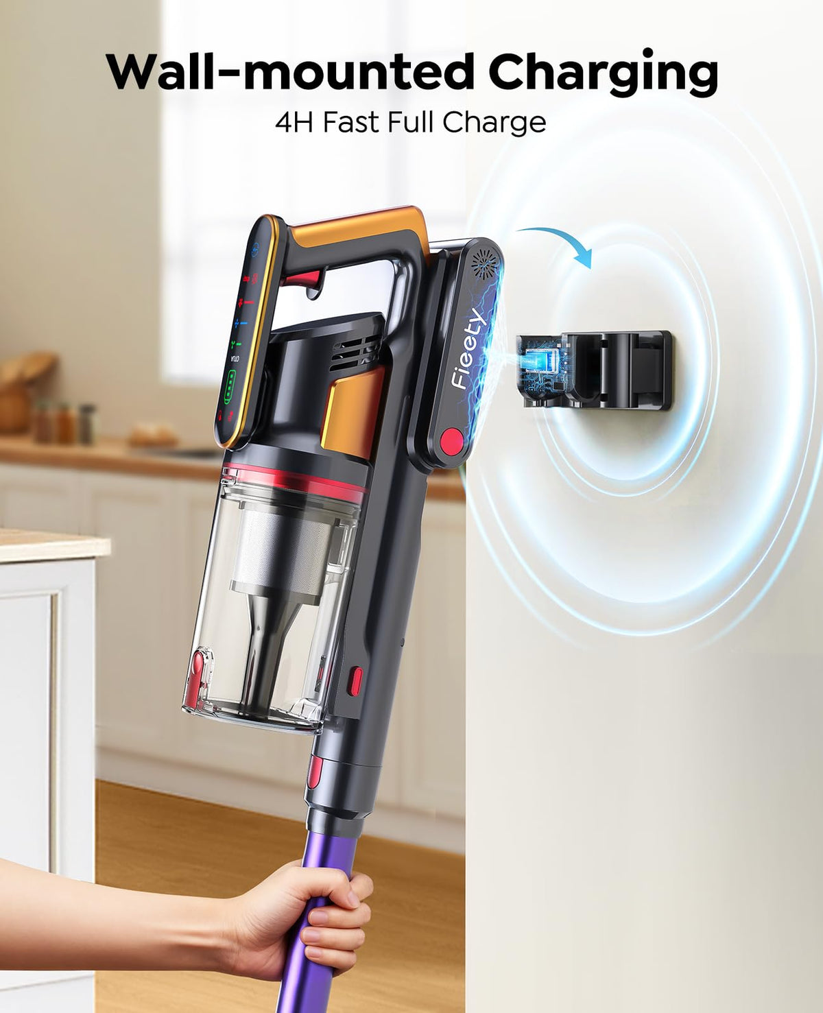 Cordless Stick Vacuum Cleaner 55KPa 650W U2079