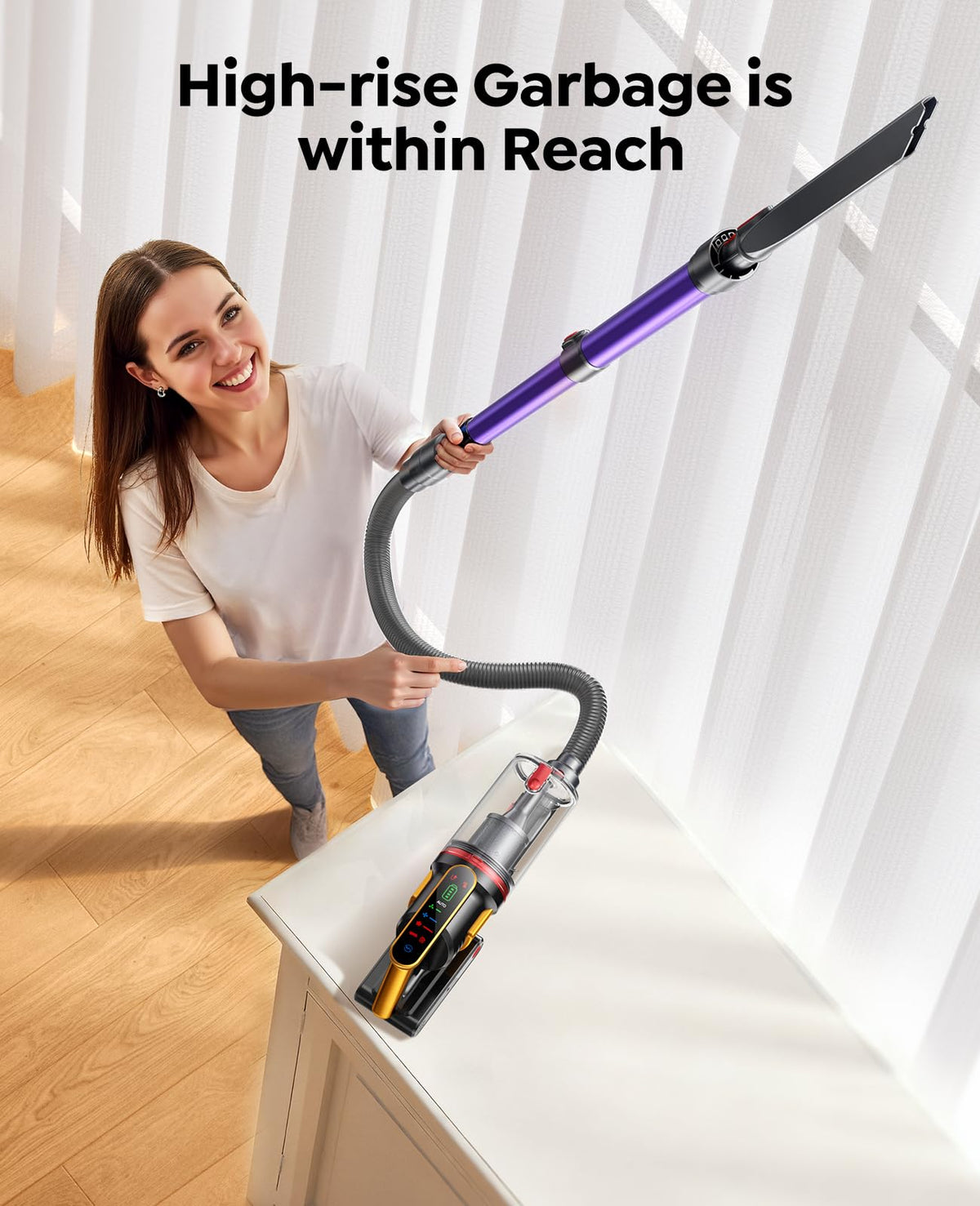 Cordless Stick Vacuum Cleaner 55KPa 650W U2079