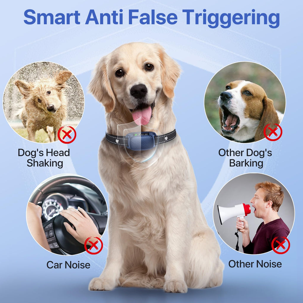 Automatic Waterproof Rechargeable Dog Bark Collar U80813