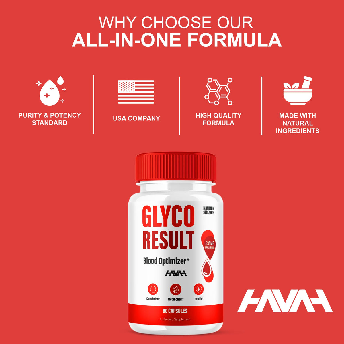 Blood Optimizer & Overall Health Pills 5 Pack 300 Capsules N11788