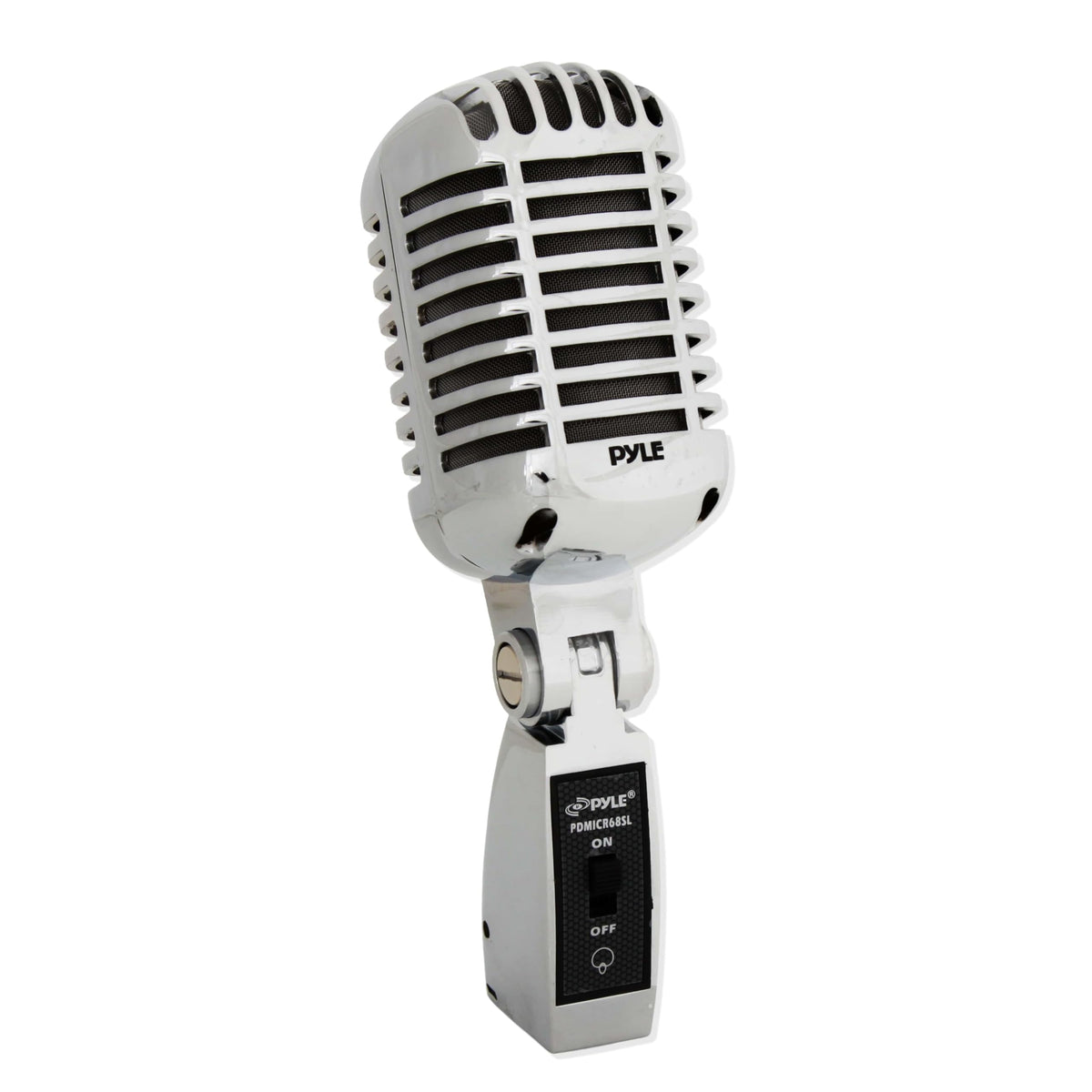 Silver Retro Dynamic Vocal Microphone Q755