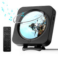 Portable CD Player with Bluetooth, Dual Speakers, LED Display, FM Radio, Black U719