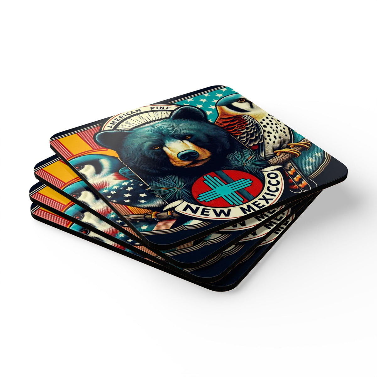 Set of 4 Coasters S3569