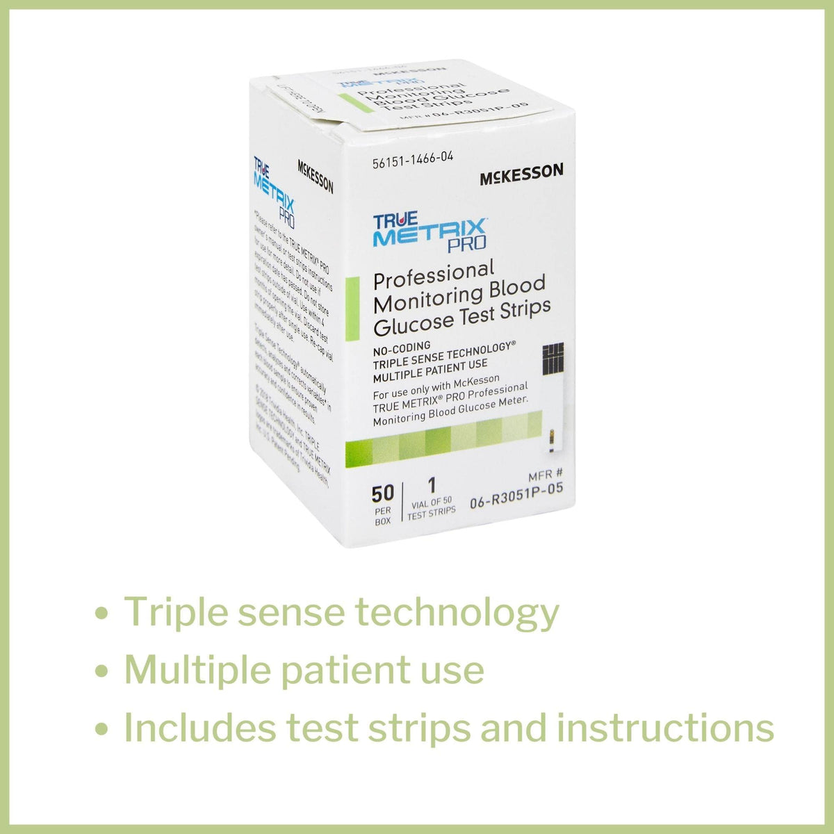 Blood Glucose Test Strip Box of 50 T50522