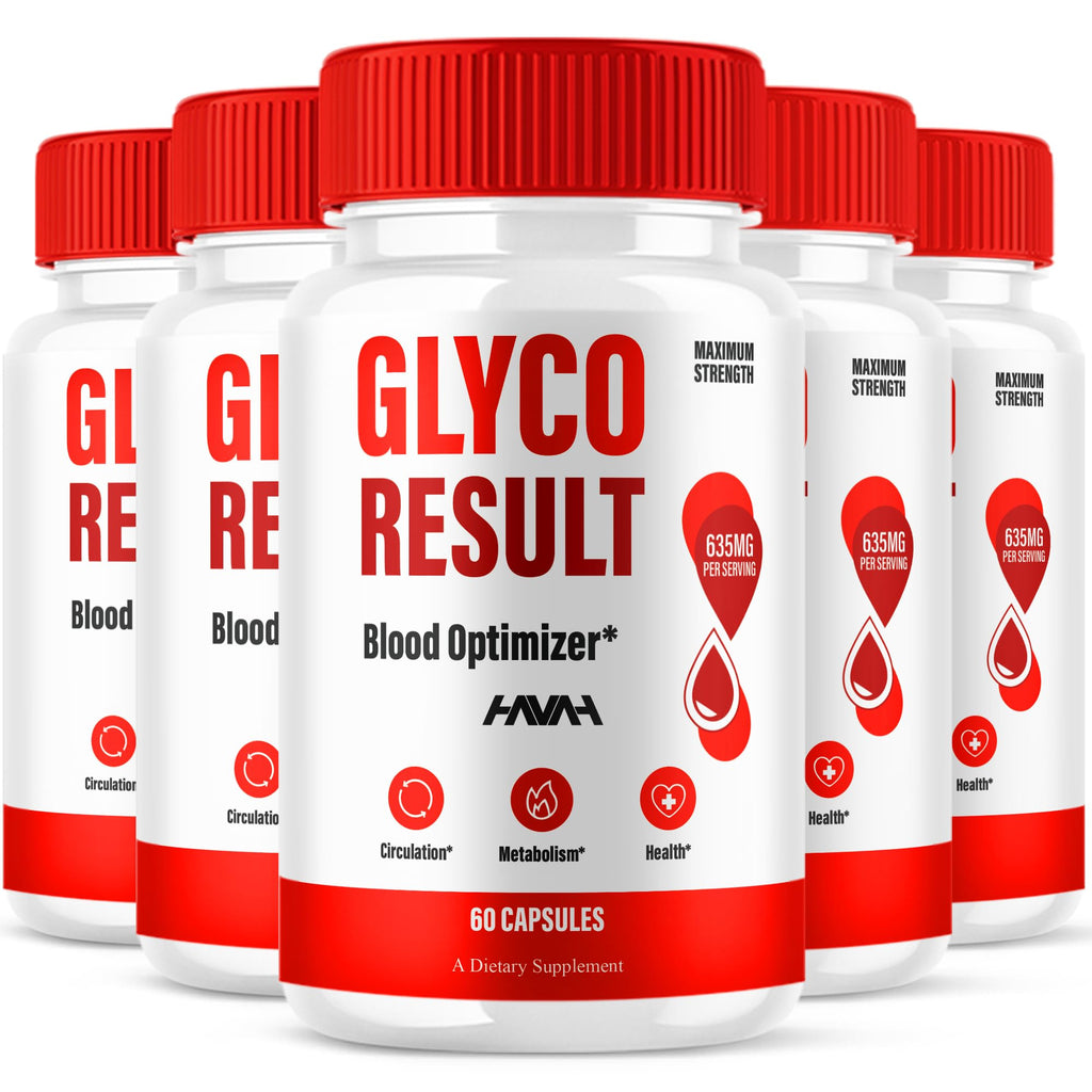Blood Optimizer & Overall Health Pills 5 Pack 300 Capsules N11788