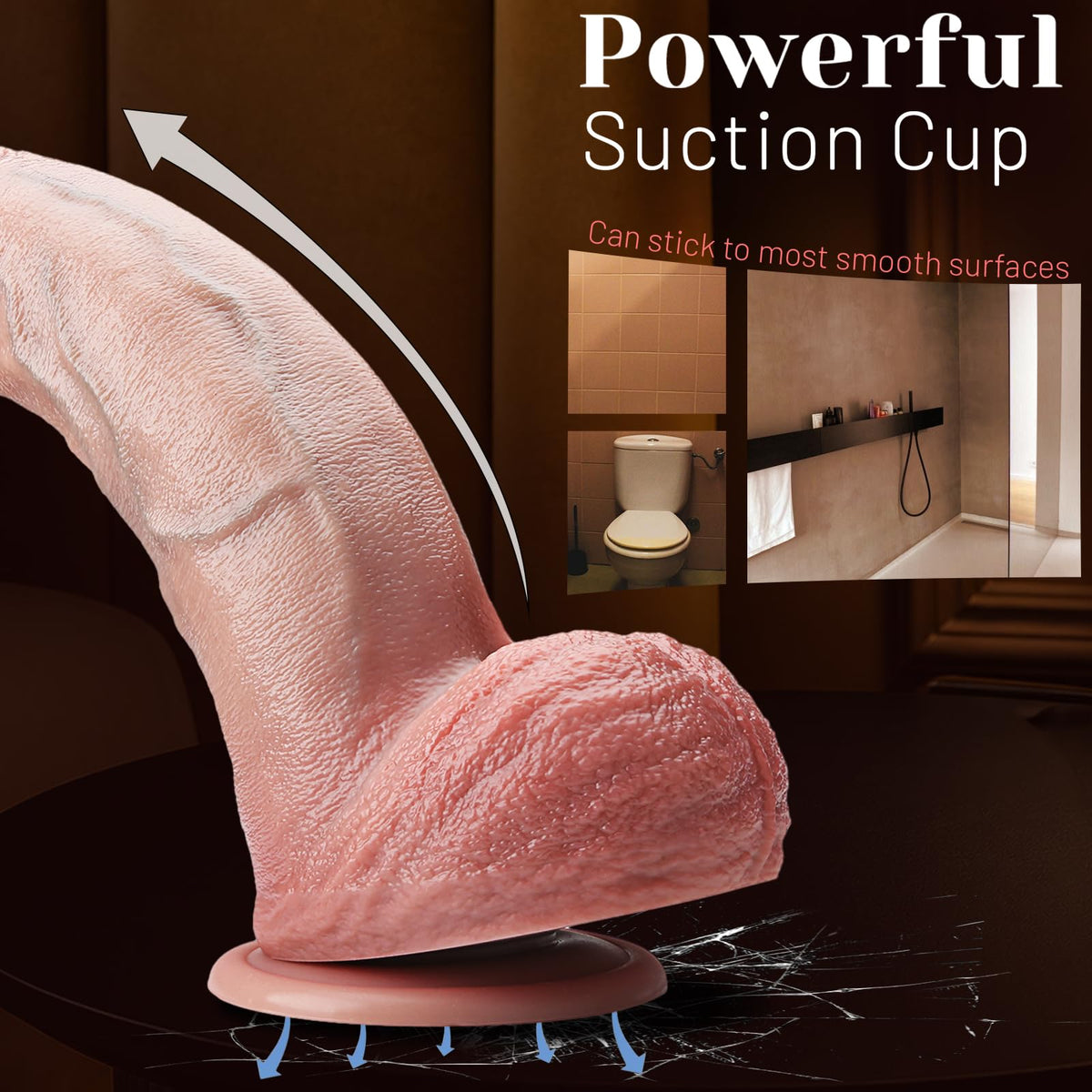 12.6 Inch Dual Density Dildo T657822