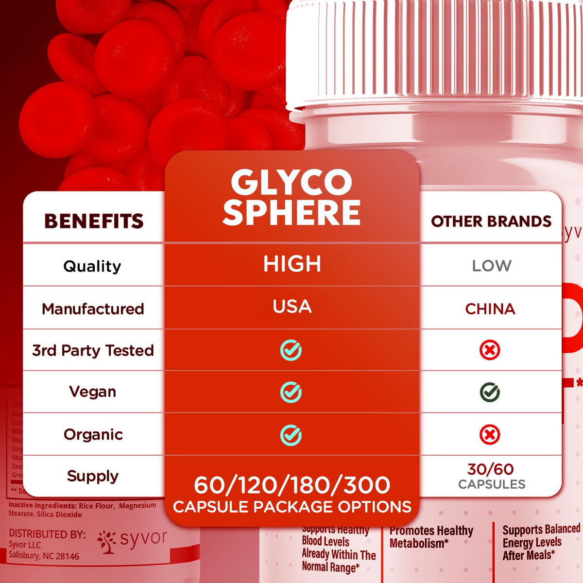 3 Pack 180 Capsules A966