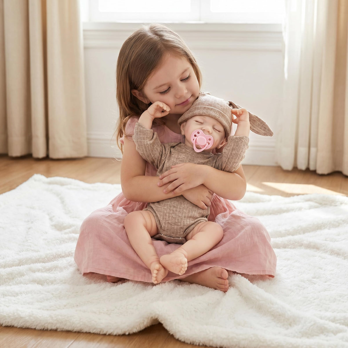 20 Inch Lifelike Reborn Baby Doll with Soft Vinyl Body X269112