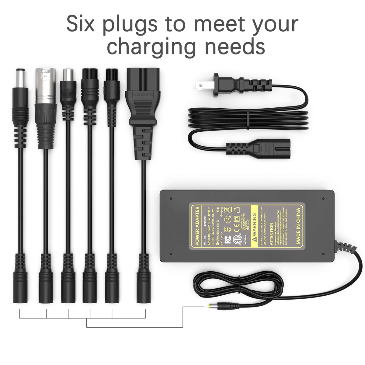 42V 2A Electric Scooter Charger B73662
