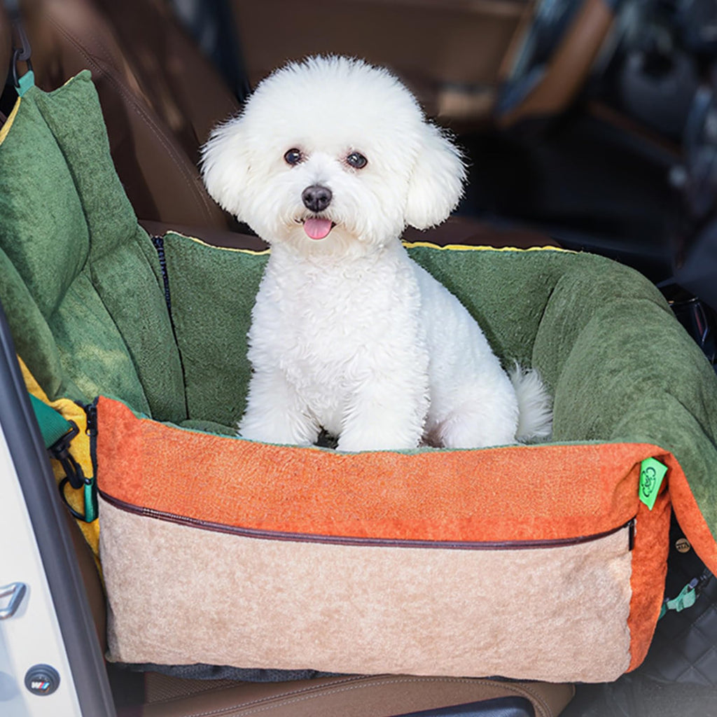 2-in-1 Elevated Dog Car Seat V81916