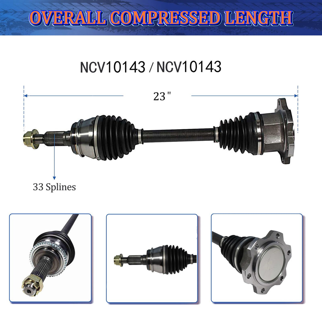 CV Axle Front Y727057