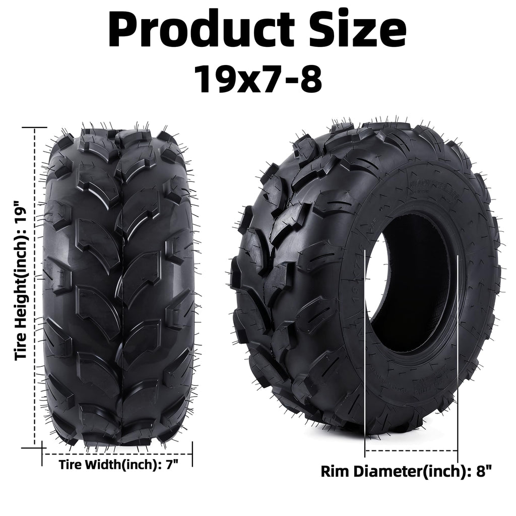 19x7-8 Tubeless All-Terrain ATV UTV Tires C286013
