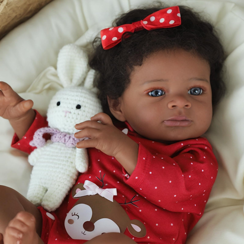 20 Inch Black Baby Doll D36313