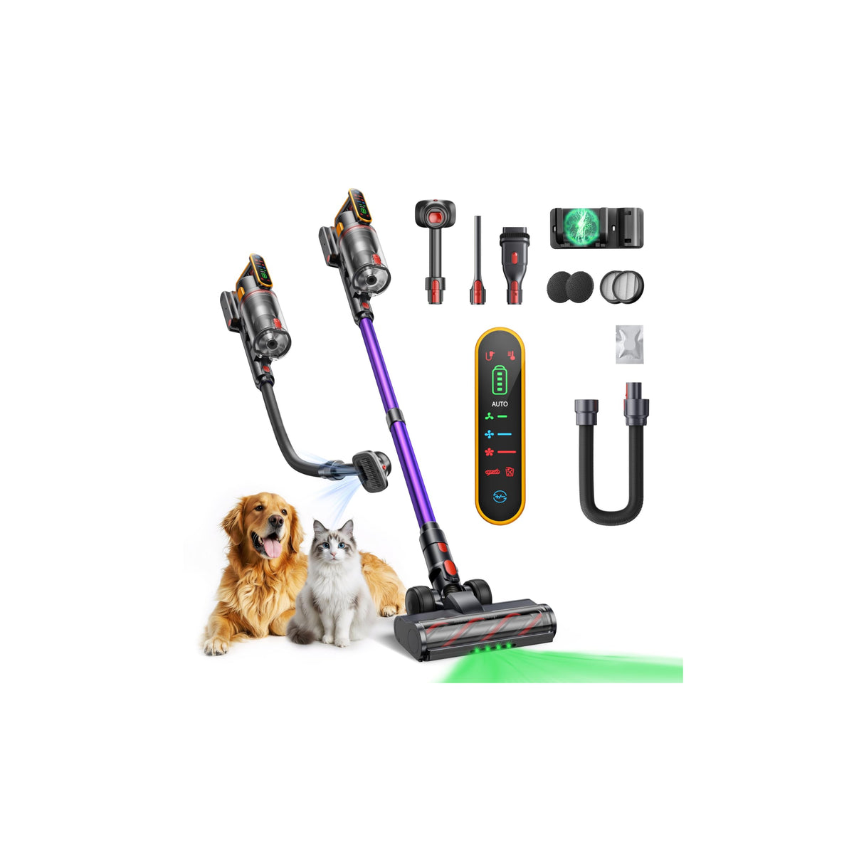 Cordless Stick Vacuum Cleaner 55KPa 650W U2079