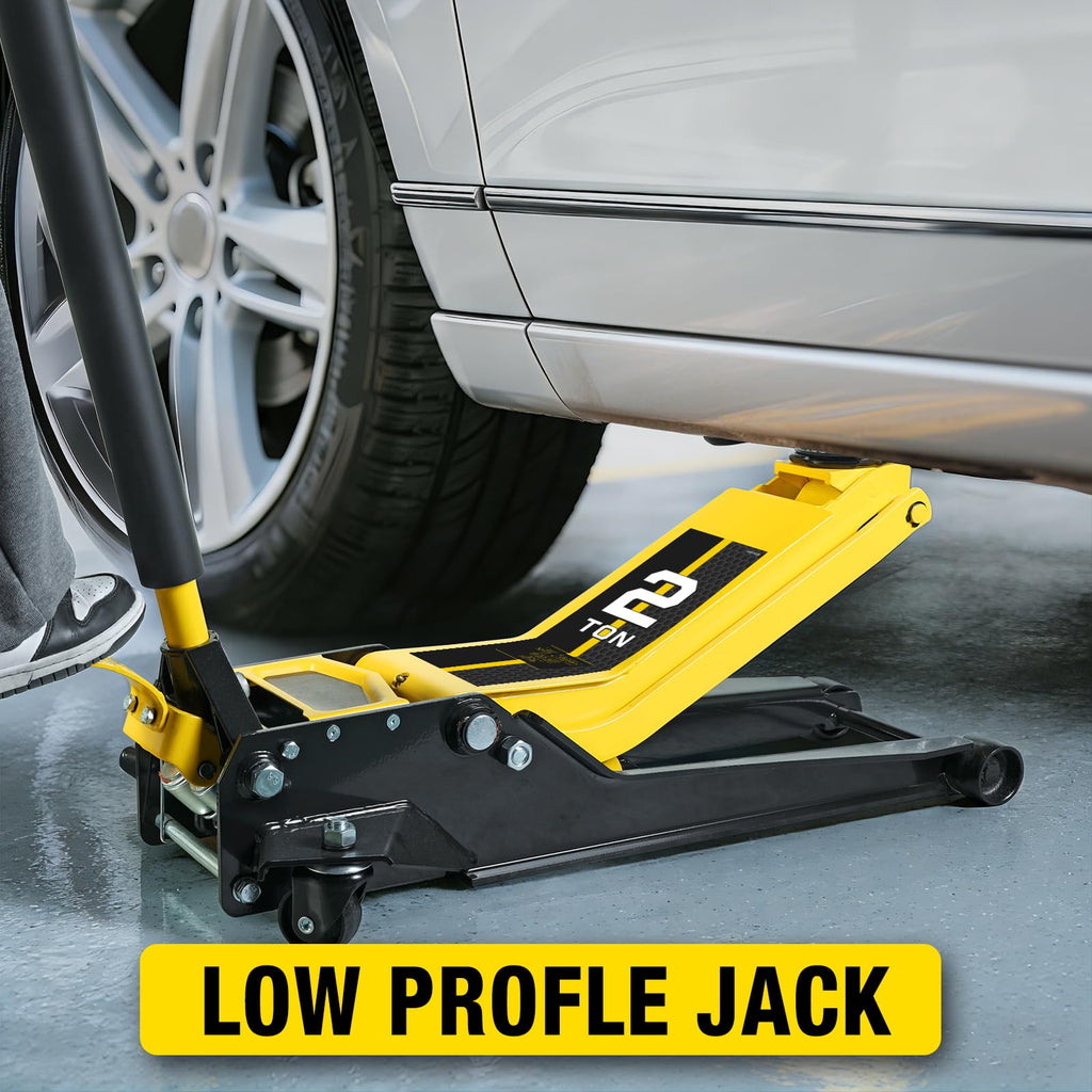 2 Ton Low Profile Hydraulic Floor Jack with Foot Pedal F926