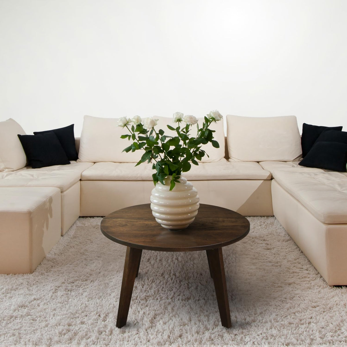 Hardwood Round Coffee Table T34253