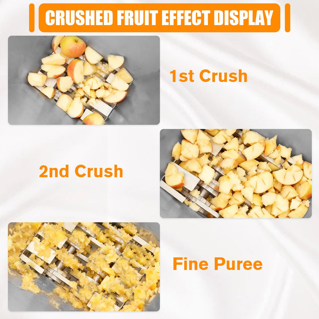 4L Stainless Steel Electric Fruit Crusher L1617