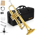 Bb Trumpet Gold Finish Brass F4044