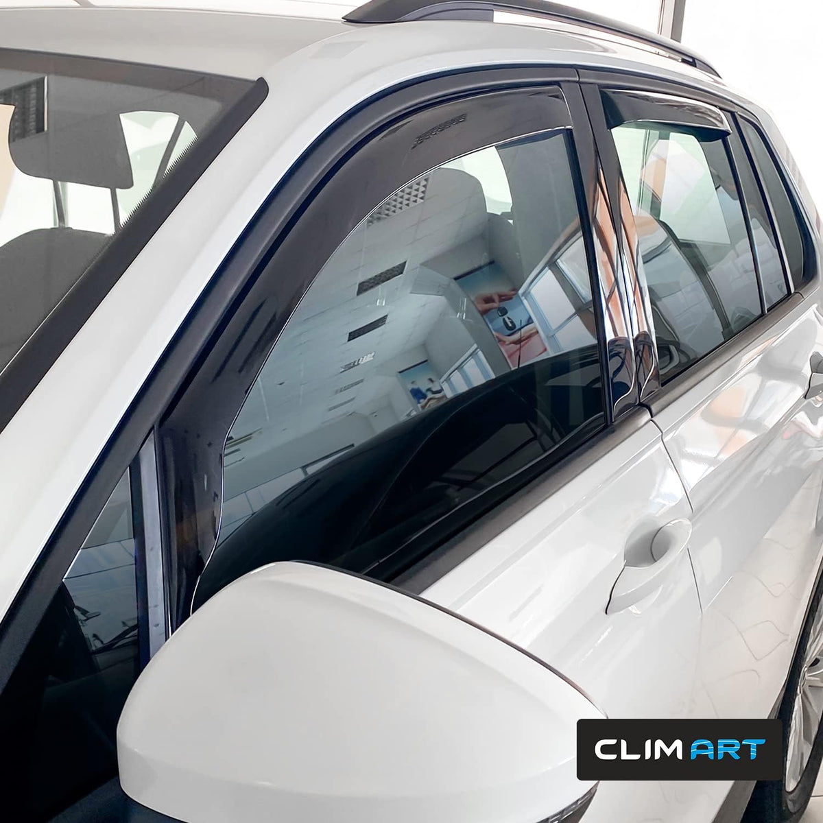 4 pcs Rain Guards for Volkswagen Tiguan 2018-2022 T91305