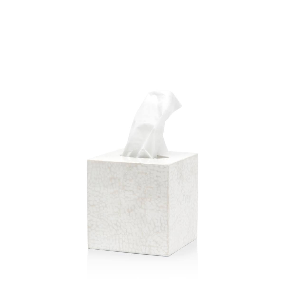 White Tissue Box T480