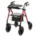Foldable Rollator Walker with Seat & Tray K716