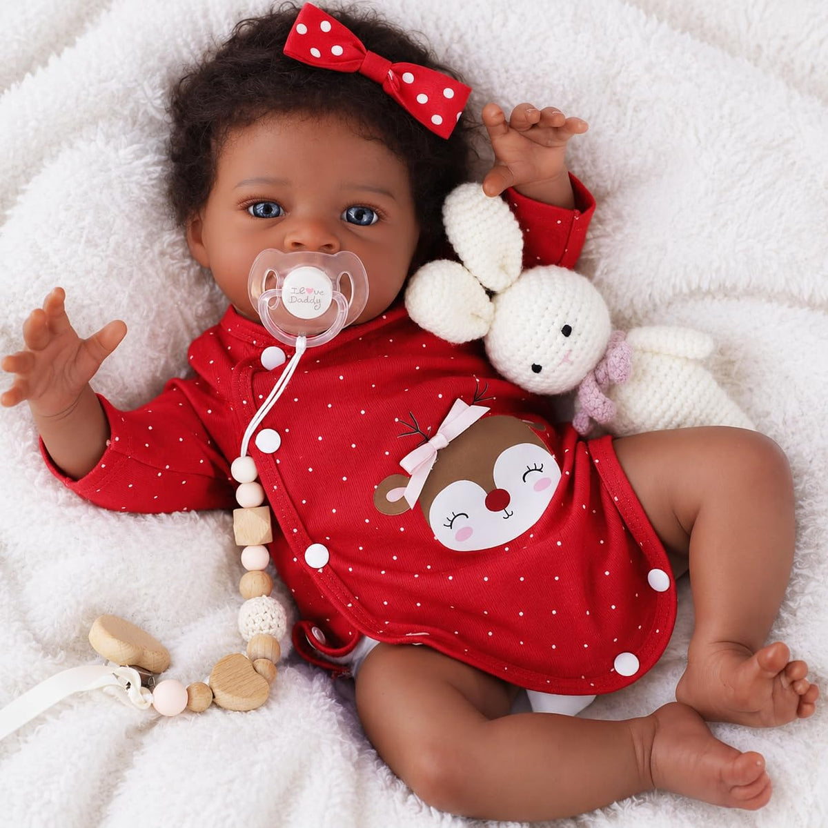 20 Inch Black Baby Doll D36313
