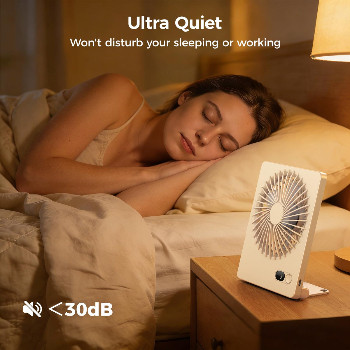 Rechargeable Battery Table Fan Z851663